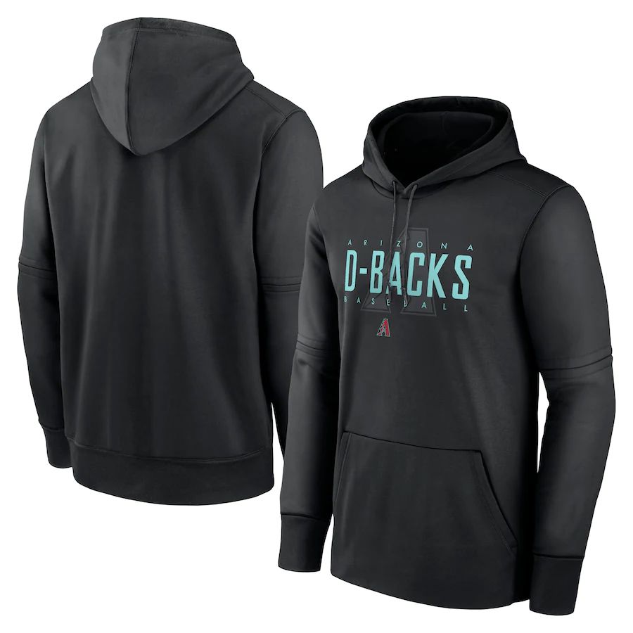 Men 2023 MLB Arizona Diamondback black Sweatshirt style 1